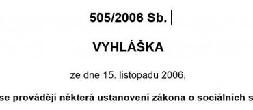 Vyhláška č. 505.2006 